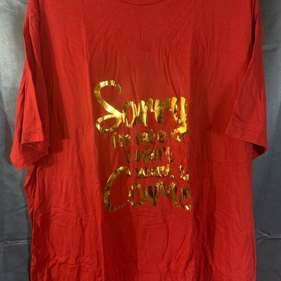RED Sleep tee - Picture 3 of 4